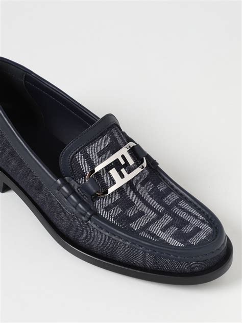 fendi loafers womens|Fendi denim loafers.